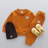 Ensemble 2 pièces Petit Ours bébé Mybooni — Haut + Pantalon 3M-6ans