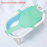 Oreiller baignoire nouveau-né antidérapant - coussin soutien corps bébé siège bain pliable tapis