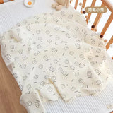 Couverture mousseline coton été pour nouveau-né