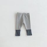 Legging rayé multicolore bébé Mybooni — Garçon et fille automne