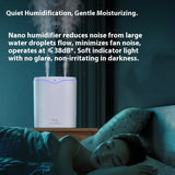 Humidificateur 2L double spray USB Mybooni — Silencieux sans fil chambre et bureau