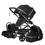 Poussette 3-en-1 pliable Mybooni — Multifonction siège auto inclus