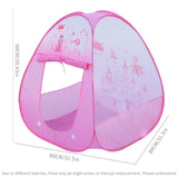 Tente de jeu pliable princesse Mybooni — Maison de jeu intérieure château enfants