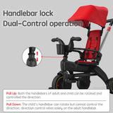 Poussette PANGDUBE pliable 6,8 kg légère tricycle bébé 1-6 ans