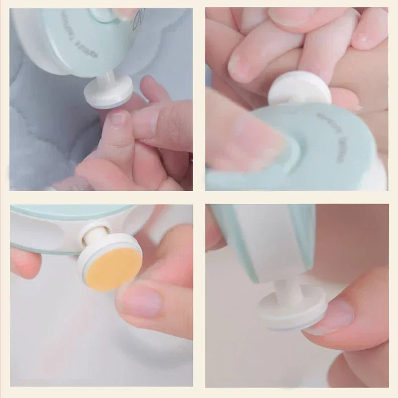Lime à ongles électrique Mybooni — Coupe-ongles sécurisé nouveau-né