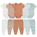 Coffret vêtements bébé 10 pièces Mybooni — Body et pantalon toutes saisons