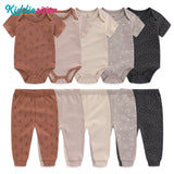 Coffret vêtements bébé 10 pièces Bouni — Body et pantalon toutes saisons