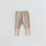 Legging rayé multicolore bébé Mybooni — Garçon et fille automne