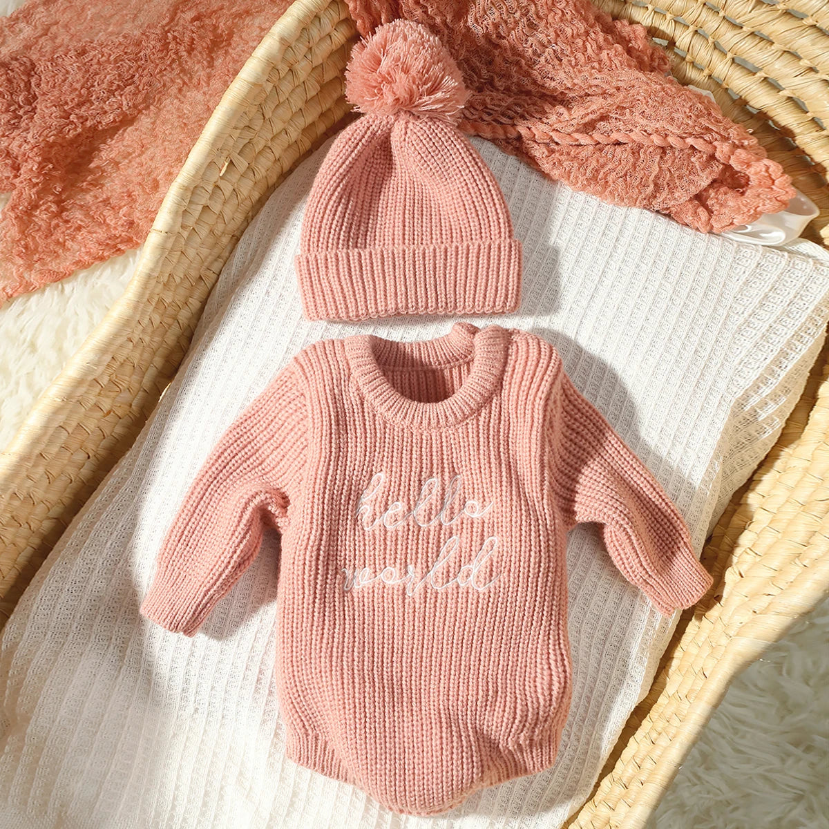 Body photo nouveau-né Mybooni — Avec bonnet assorti naissance