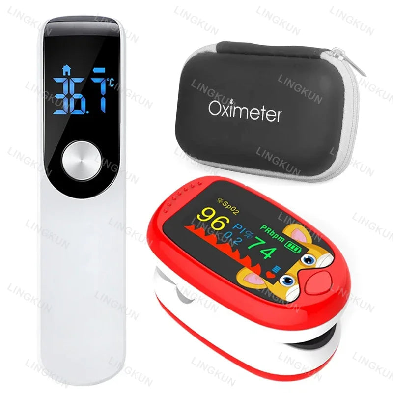 Thermomètre frontal infrarouge USB Mybooni — Écran LCD sans contact
