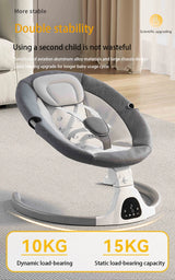 Berceau électrique bébé Bluetooth musique télécommande moustiquaire multifonctionnel