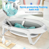Baignoire Bébé Pliable Support & Coussin — Nouveau-né Mybooni