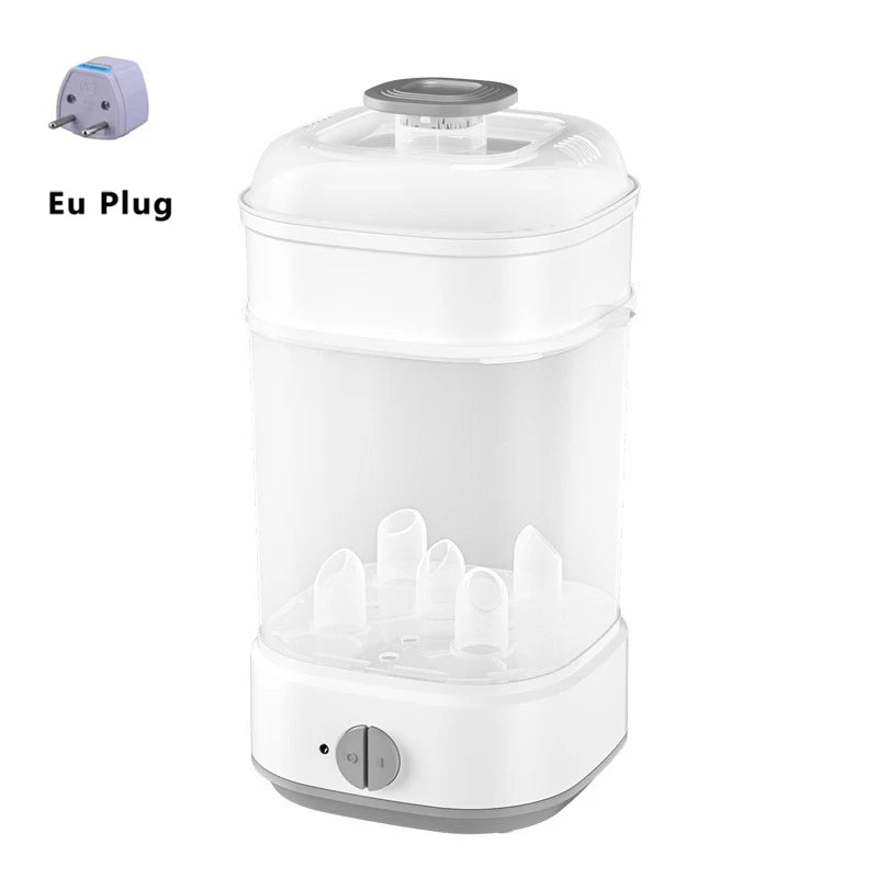 Stérilisateur vapeur électrique biberon multifonction - chauffe-lait bébé avec minuterie