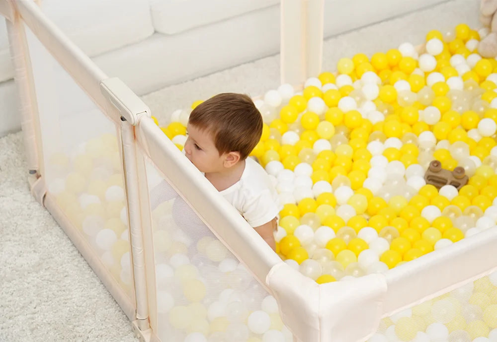 Parc bébé pliant PANGDUBE grande taille - aire de jeu portable sécurisée bébé enfant