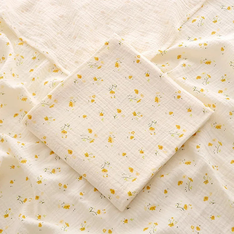 Couverture mousseline coton été pour nouveau-né