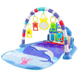Tapis d'éveil musical piano Mybooni — Clavier gym rampant éducatif 0-36M