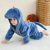 Pyjama combinaison polaire Mybooni — Motif licorne, lapin et dinosaure