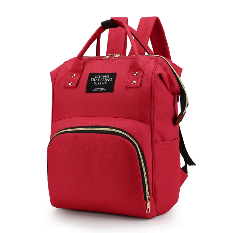 Sac maman toile grande capacité isotherme multifonction