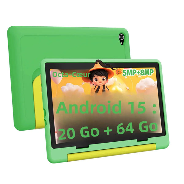 Kid Tablet 10Inch Android15 20GB RAM 64GB ROM 1 en situation d'utilisation