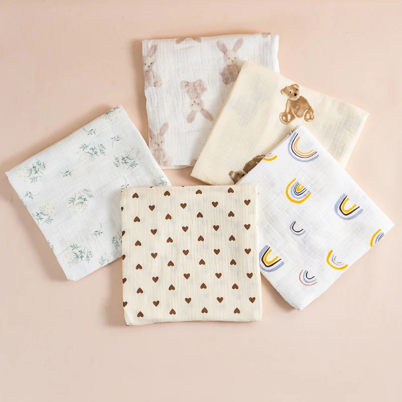 Couverture emmaillotage — vue face | Bouni