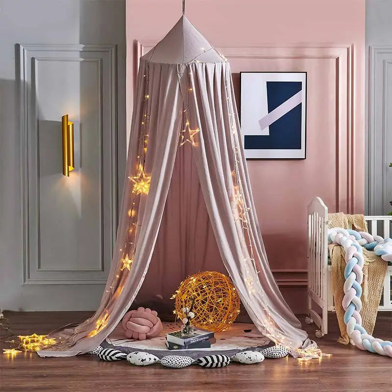 Moustiquaire baldaquin princesse Mybooni — Tente décorative chambre bébé