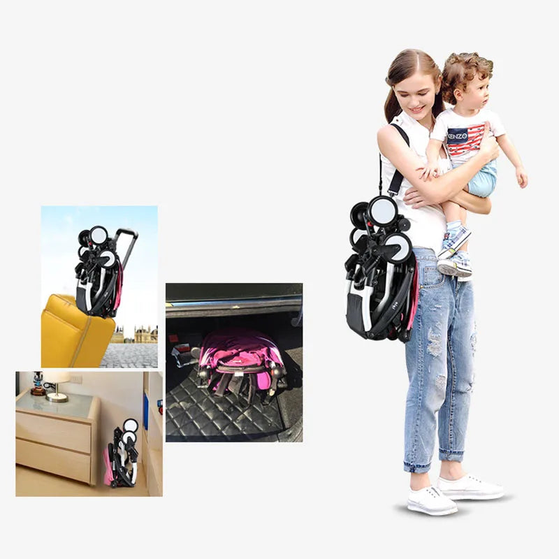 Poussette bébé avec accessoires inclus | Bouni