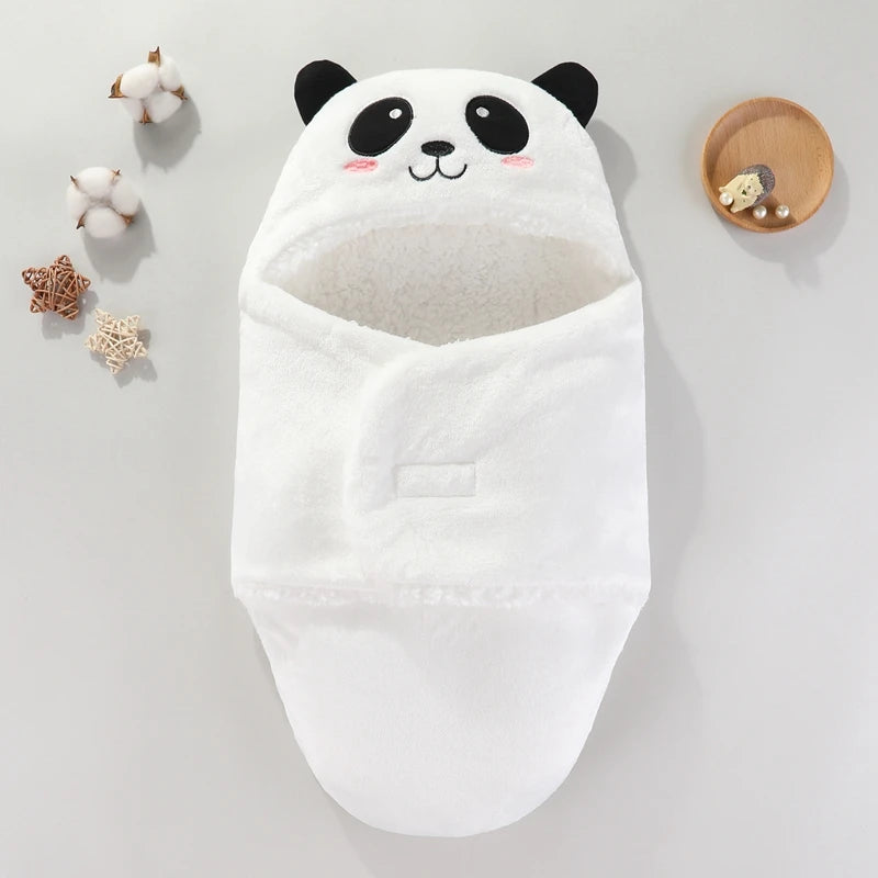 Gigoteuse bébé douce automne hiver Mybooni — Couverture cocon flanelle 0-9M