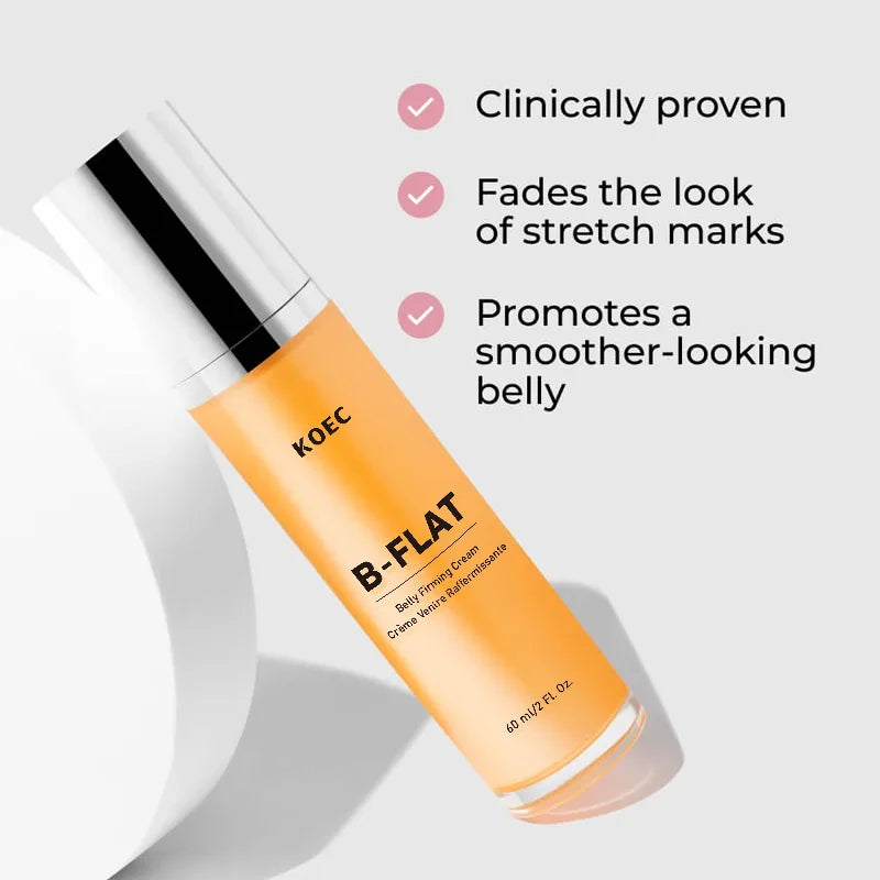 Détail matière — 60ml KOEC B-Flat Belly Firming Cream Decreasing