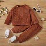Ensemble bébé 2 pièces Bouni — Haut manches longues et pantalon 7 coloris
