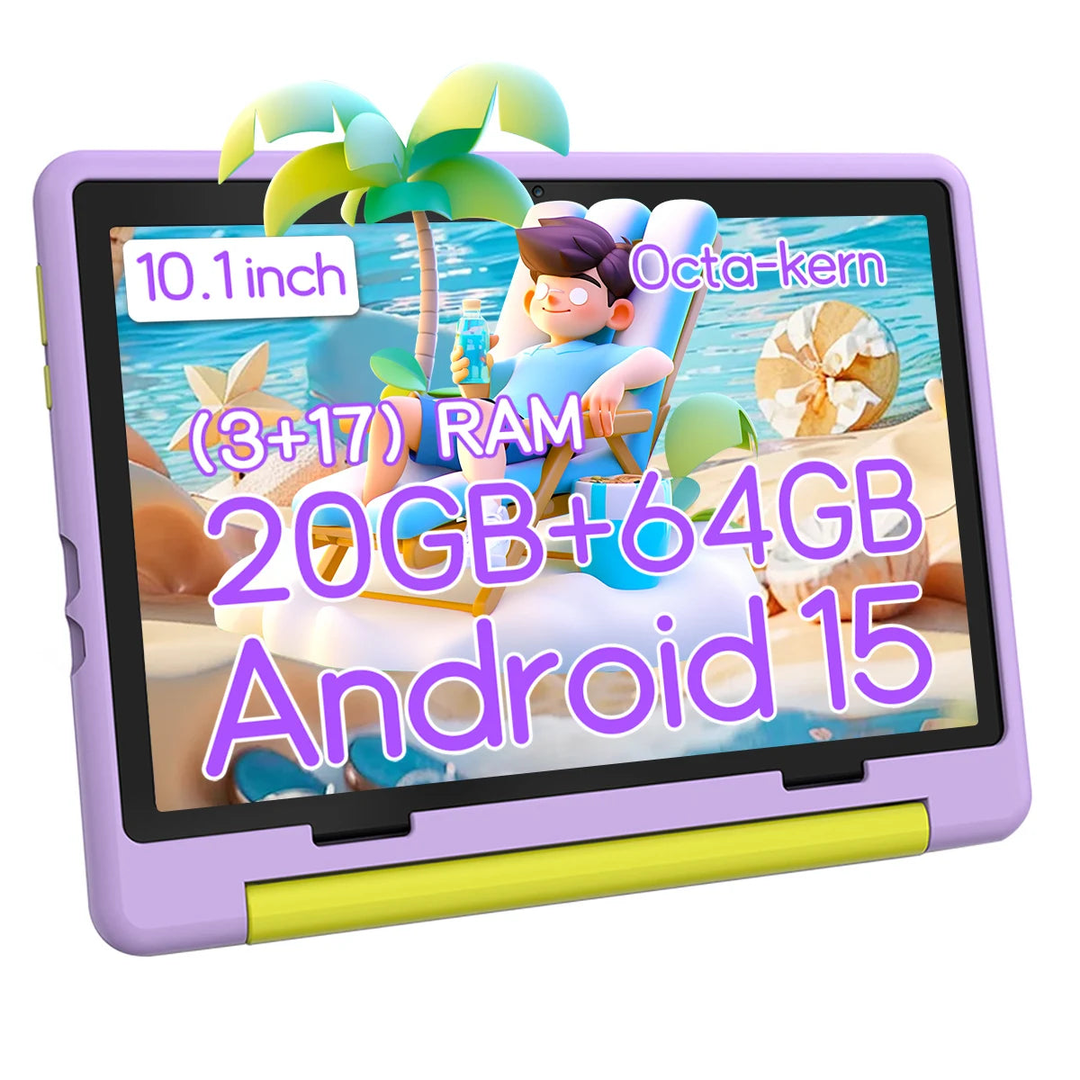 Kid Tablet 10Inch Android15 20GB RAM 64GB ROM 1 — vue complémentaire 13