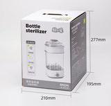 Stérilisateur vapeur électrique biberon multifonction - chauffe-lait bébé avec minuterie