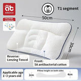 Oreiller orthopédique bébé Mybooni — Anti-tête plate, ergonomique, pour nouveau-né