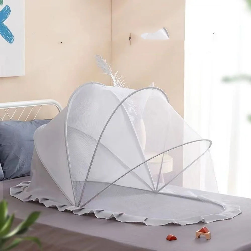 Moustiquaire lit bébé pliable Mybooni — Baldaquin canopy igloo