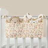 Organiseur tête de lit bébé Bouni — Sac rangement couches multifonction