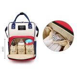 Sac maman toile grande capacité isotherme multifonction