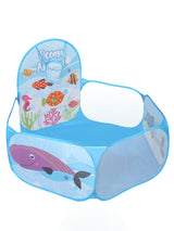Piscine à balles pliable Mybooni | Tente de jeu avec panier de basketball 18M+