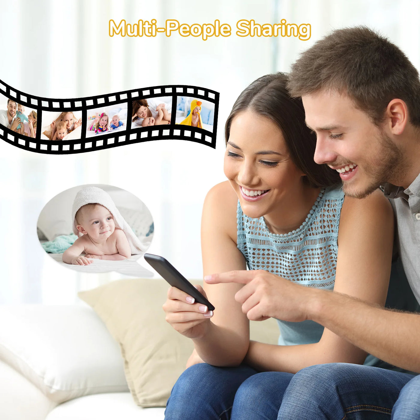 Babyphone avec accessoires inclus | Bouni