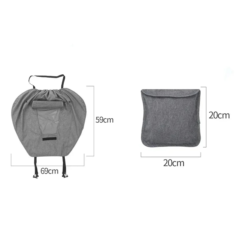 Protection solaire universelle Bouni — Poussette, siège auto et landau