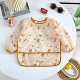 Bavoir imperméable manches longues Mybooni — Tablier repas protection vêtements