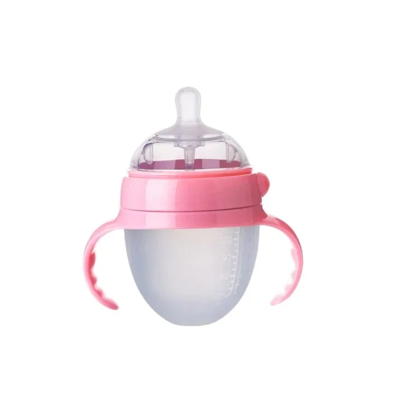 Biberon silicone nano Mybooni — Poignée anti-étouffement 150 ml et 250 ml