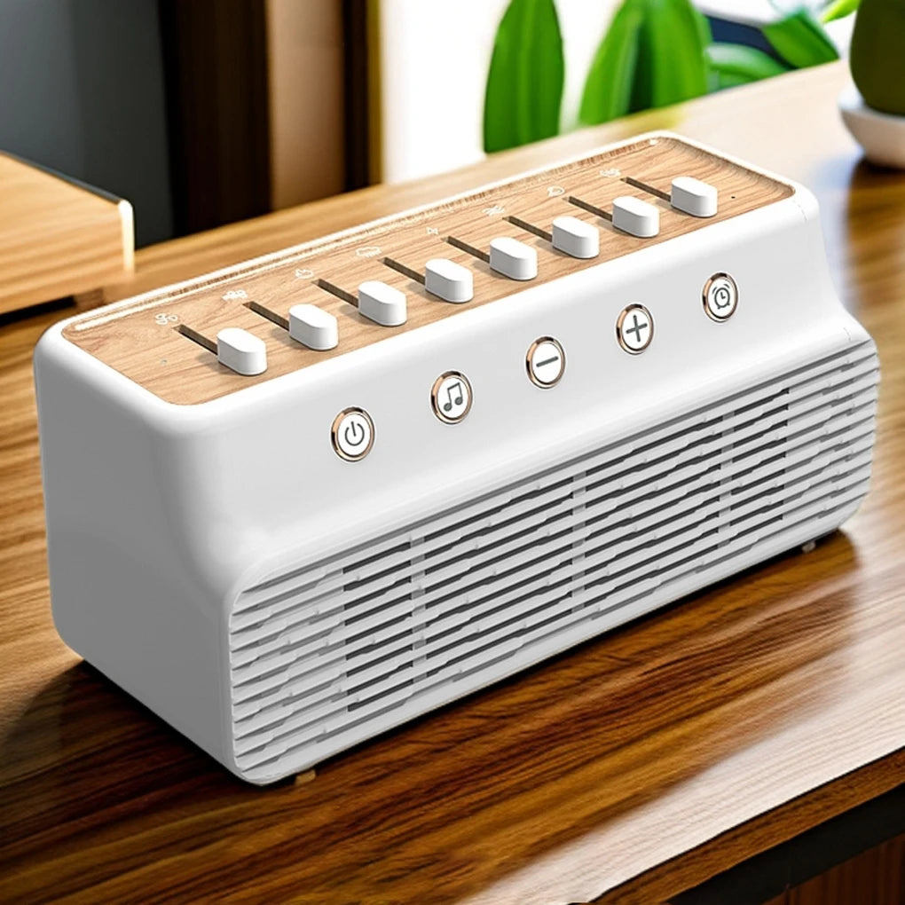 Machine à bruit blanc bébé 8 sons Mybooni — Enceinte Bluetooth portable aide au sommeil