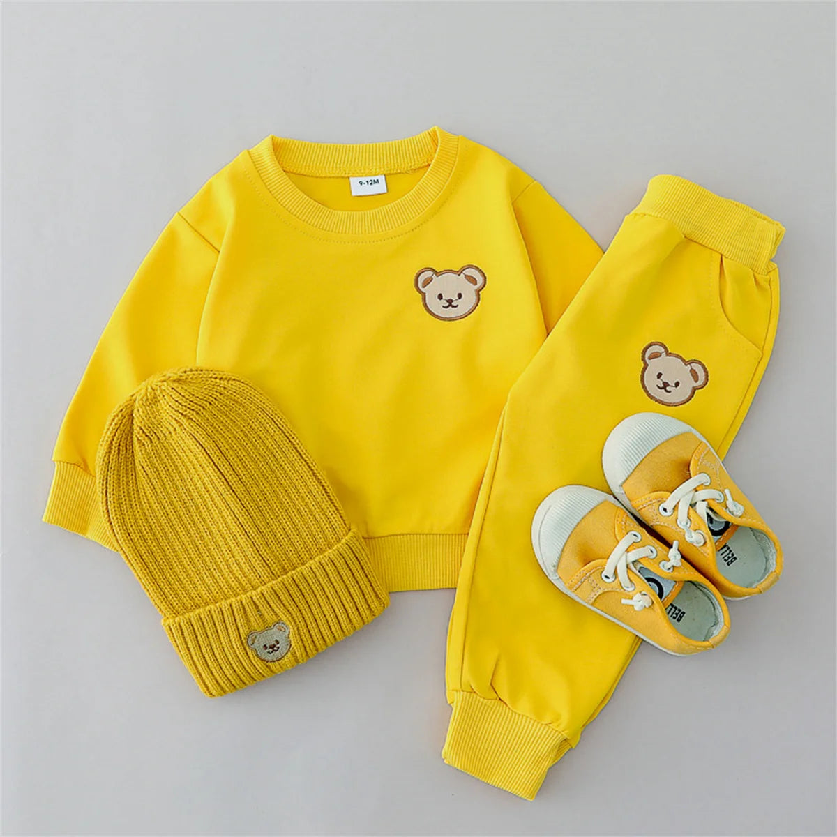 Ensemble 2 pièces Petit Ours bébé Mybooni — Haut + Pantalon 3M-6ans