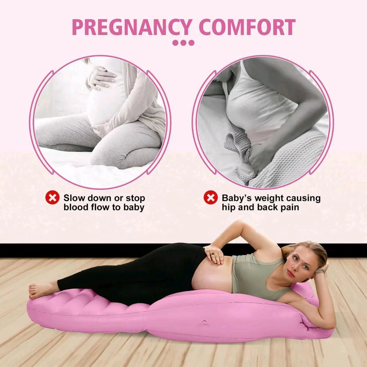 Coussin grossesse avec accessoires inclus | Bouni