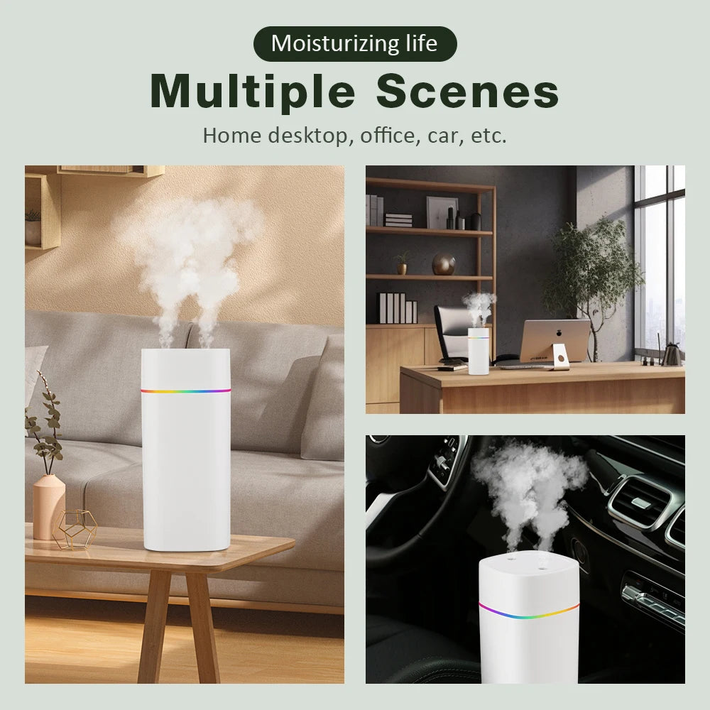 Humidificateur 600ml Bouni — couverture chambre uniforme