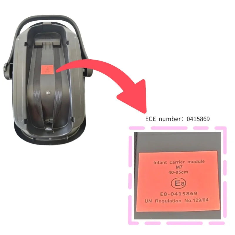 Siège auto bébé BabyVoyage I-Size jusqu'à 12kg - auvent solaire et ISOFIX