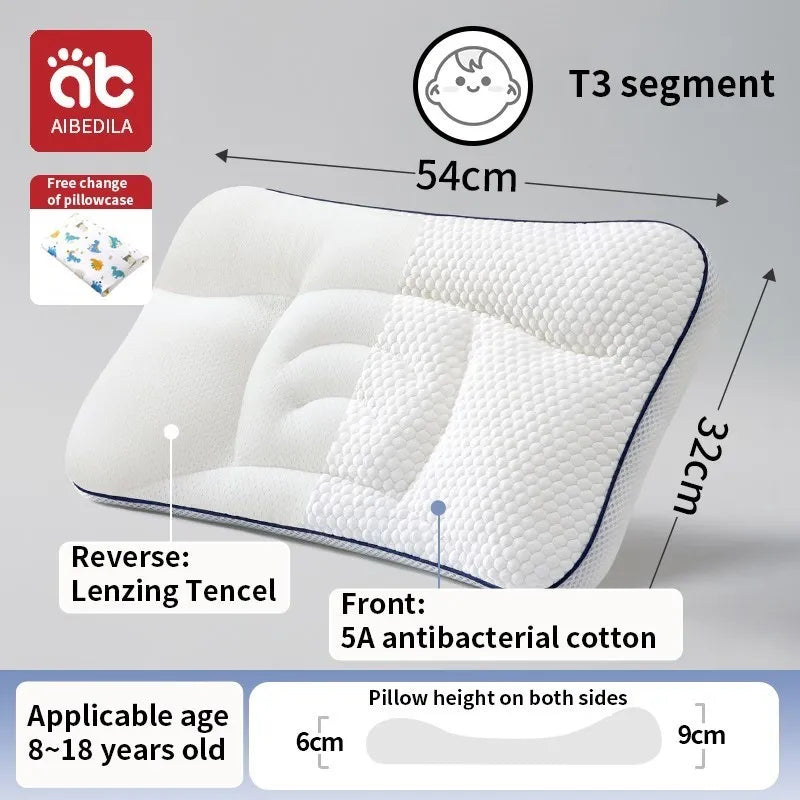 Oreiller orthopédique bébé Mybooni — Anti-tête plate, ergonomique, pour nouveau-né