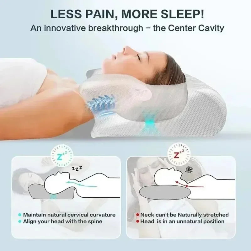 Oreiller mémoire de forme — vue face | Bouni