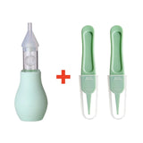 Aspirateur nasal silicone bébé - pompe aspiration nettoyeur nez enfant outil nettoyage nasal