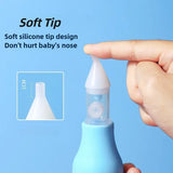 Aspirateur nasal silicone bébé - pompe aspiration nettoyeur nez enfant outil nettoyage nasal