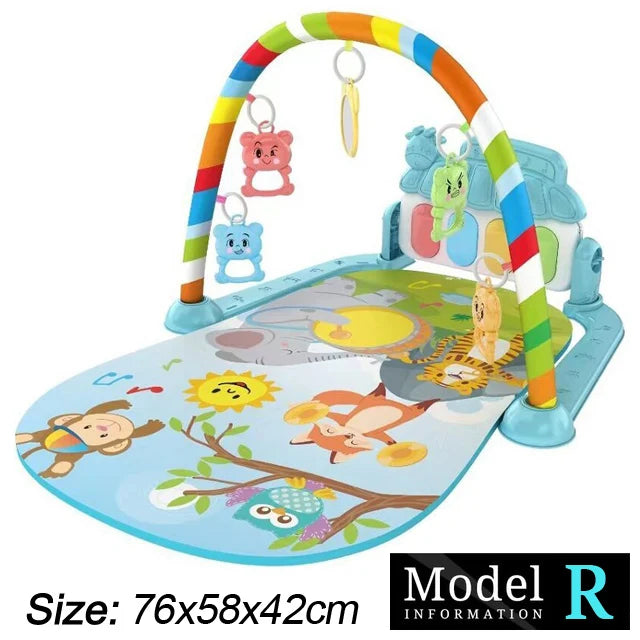 Tapis d'éveil arceau musical piano Mybooni — Jouet pédagogique 0-36 mois